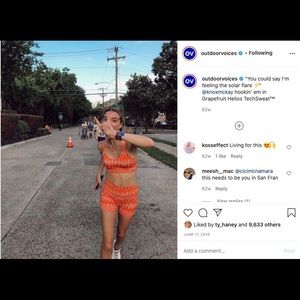 Sold! Outdoor voices techsweat grapefruit Helios